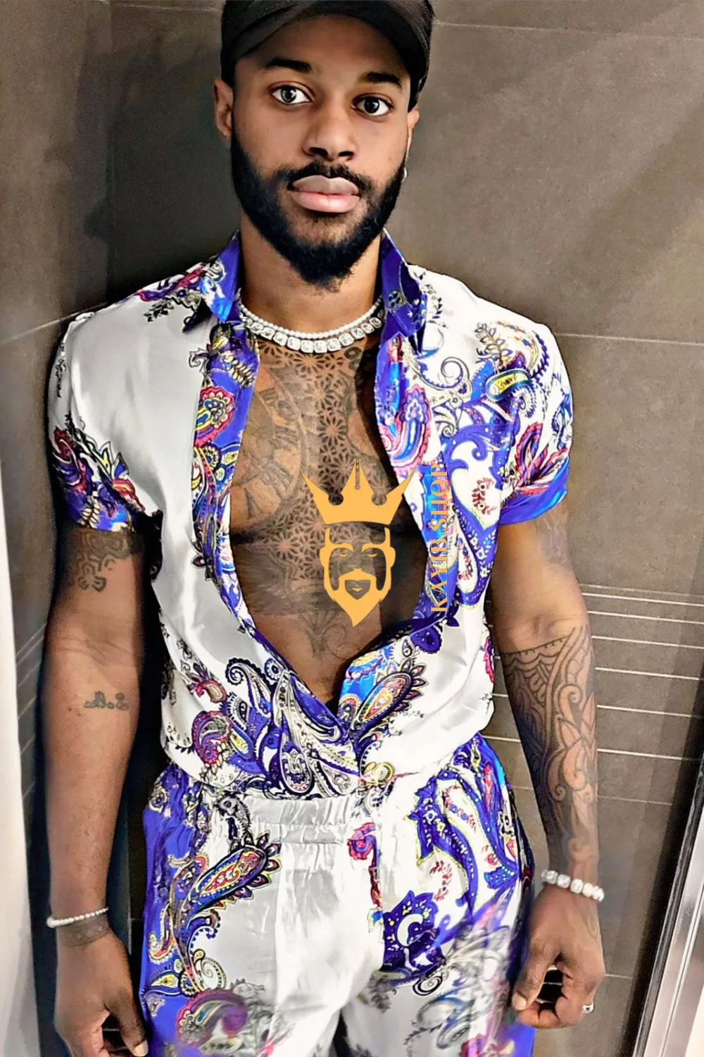 Barocco Silk Set - Elevate Your Personal Style to New Heights - Indulge in Ultimate Luxury