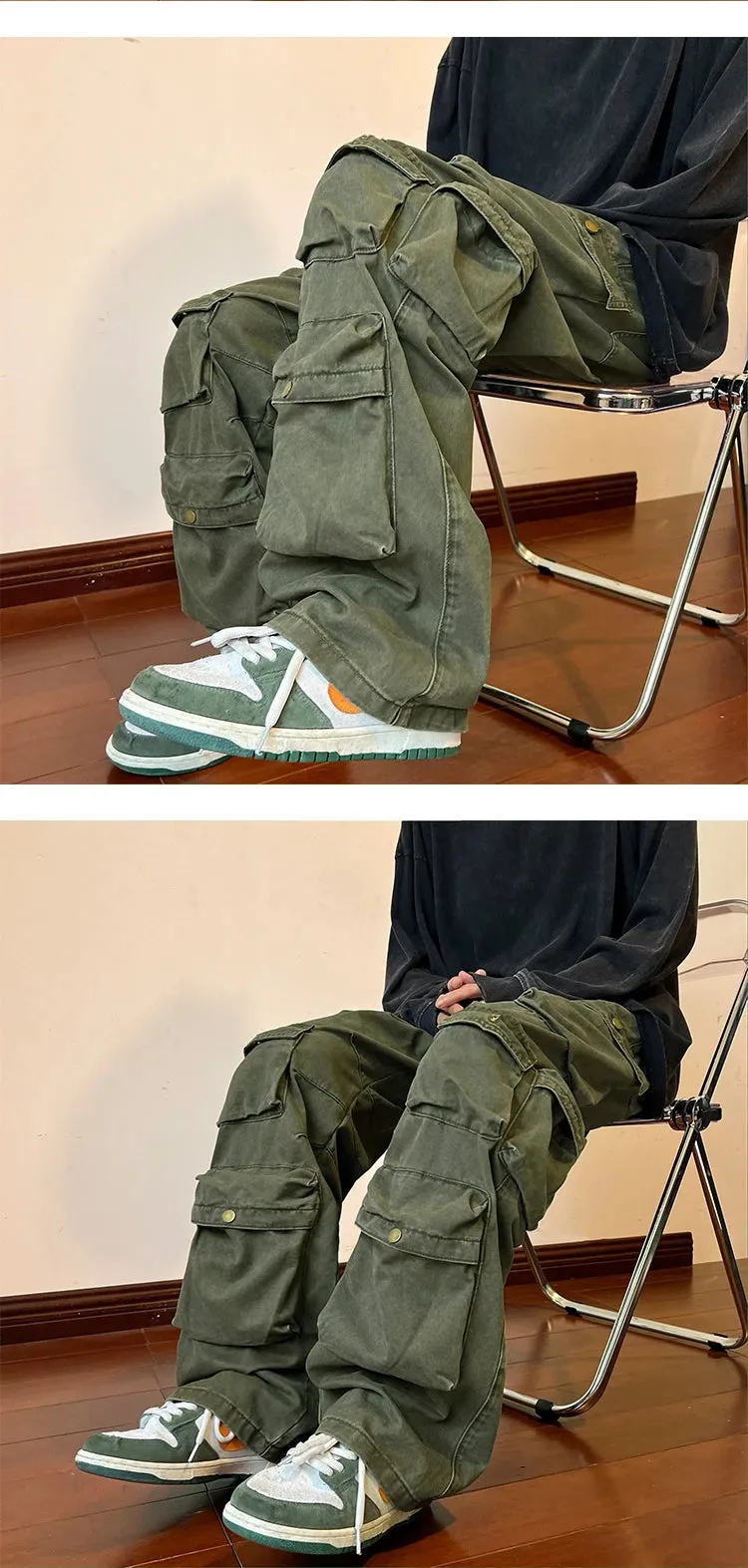 Multi-Pocket Cargo Pants