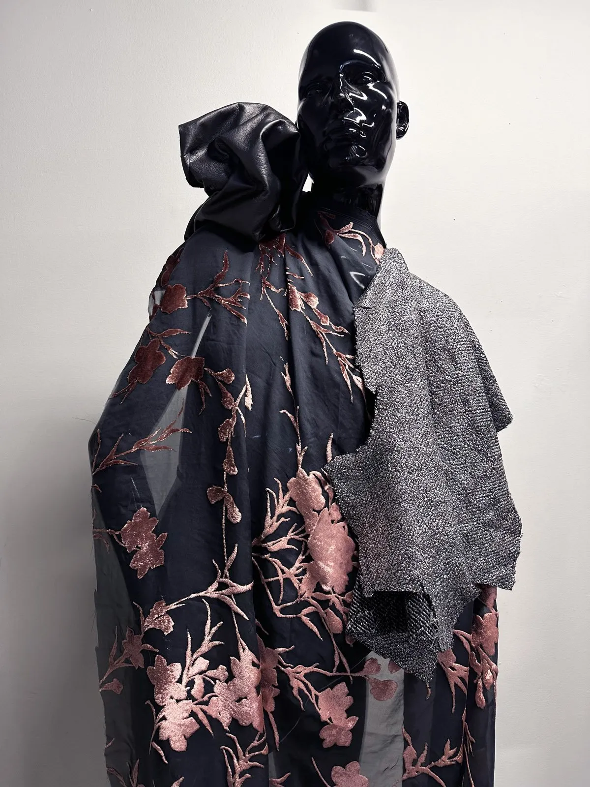 New Version Dries Inspired Bundle Ratti Italy Silk Wildflower Cut Velvet