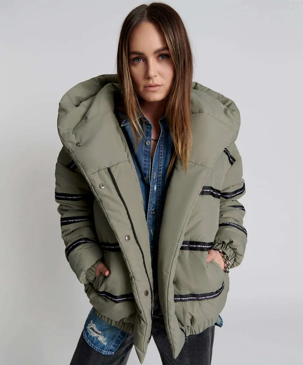 OT KHAKI PUFFA JACKET